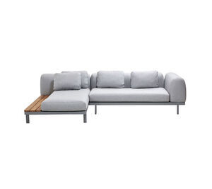 Cane-Line - Sofa - Space 1 - Light grey